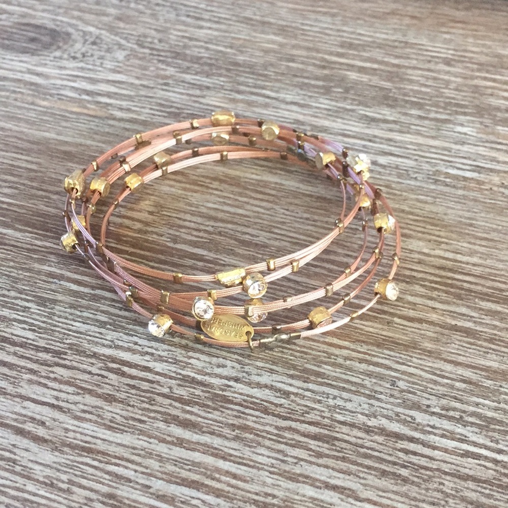 Seasonal whispers bracelets